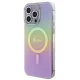 Guess IML Iridescent MagSafe vāciņš iPhone 15 Pro, rozā