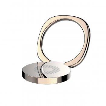 Baseus Aluminium Holder Privity Ring Bracket, Gold | Alumīnija Telefona Gredzens Riņķis Turētājs