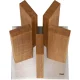 Magnētiskais nažu bloks Kai STH-3 Stonehenge, ozolkoks