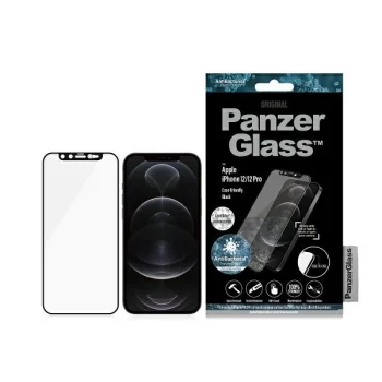 PanzerGlass iPhone 12 / 12 Pro Screen Protector with CamSlider Swarovski