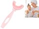 Silikona Manuālā Zobu Birste Bērniem, Rozā | Silicone Manual Toothbrush For Children