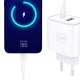 Сетевое зарядное устройство 3mk DualCharge 20W USB-C USB-A PD3.0 QC3.0 PPS White