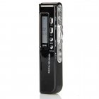 R10 Portable 8GB LCD Digital Voice Recorder USB Flash Drive MP3 Player, Black
