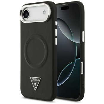 Guess Triangle Logo MagSafe vāciņš iPhone Air, Melns