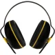 Capsule Ear Protection uvex K200, 28 dB, Black/Yellow