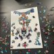 Koka Figūru Puzle Mīkla Bērniem un Pieaugušajiem Kruzzel 24552, 170 detaļas | Wooden Jigsaw Unique Shape Puzzle
