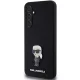 Чехол Karl Lagerfeld для Samsung Galaxy S23 FE Silicone Ikonik Metal Pin, черный