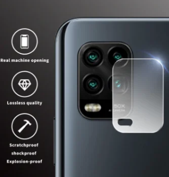 Xaiomi Mi 10 Lite Back Camera Lens Tempered Glass Protector | Защитное стекло для задней...