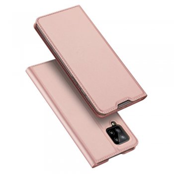 Samsung Galaxy A42 (SM-A426B) DUX DUCIS Magnetic Case Cover, Rose Gold | Telefona Vāciņš Maciņš Apvalks Grāmatiņa