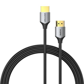 Īpaši plāns HDMI HD kabelis 0,5 m Vention ALEHD (pelēks) | Ultra Thin Cable 0.5m (Gray)