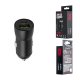 Maxlife MXCC-04 automašīnas lādētājs 20W USB-C / USB-A, melns