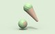 Cheerble Ice Cream Умная Игрушка Мяч для Питомцев Кошки Собаки, Зелёный |...