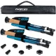 Neo-Sport NS-382 trekinga nūjas, 85-130 cm, alumīnijs