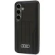 Чехол Audi Synthetic Leather MagSafe для Samsung Galaxy S24, черный