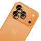 3mk iPhone 17 Pro / 17 Pro Max kameras aizsargstikls Lens Protection Pro, oranžs