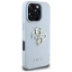 Чехол Guess PU Grained Big 4G для iPhone 16 Pro Max, синий