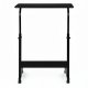 Adjustable Mobile Laptop Desk ModernHome, C-Shaped Side Table for Sofa, Black