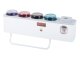 Toothbrush Organizer with UV Sterilizer and Toothpaste Dispenser