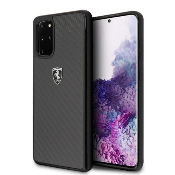 Ferrari Heritage Carbon Case for Samsung Galaxy S20+ Black