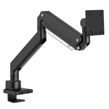 Maclean MC-968 galda monitora stiprinājums, gāzes atspere, 17"-57", 27 kg, melns