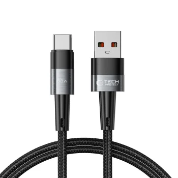 Tech-Protect UltraBoost USB-C / USB-C kabelis 66W 6A 1m, pelēks