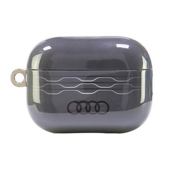 Audi IML Geometric Pattern maciņš AirPods Pro 2 austiņām - Pelēks