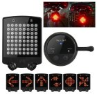 Wireless Bike Turn Signals & Rear Light with Laser Lane Projector