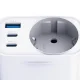 Сетевое зарядное устройство 3mk Hyper Comfort Charger GaN PD 30W, белое