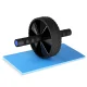 Vēdera preses ritenis 4FIZJO AB Wheel PRO, zils