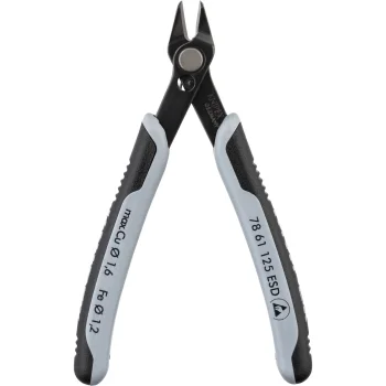 Precision Diagonal Cutters Knipex Electronic Super Knips ESD 78 61 125 ESD 125 mm