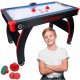 Liels gaisa hokeja spēļu galds ar LED gaismu, 137x74x90cm | Board Game Air Hockey Table