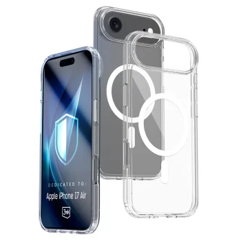 3mk Armor MagCase iPhone 17 Air vāciņš, caurspīdīgs