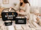 Сумка для мамы Mommy Bag 3в1 с органайзером и косметичкой, черная