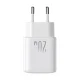 Сетевое зарядное устройство Joyroom JR-TCF12 2x USB-C 20W PD / QC 3.0, белое