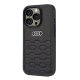 Audi Synthetic Leather vāciņš Apple iPhone 16 Pro, melns