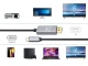 DisplayPort 1.4 to USB-C Cable, 8K/4K, 1.8m