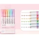 Pattern Roller Markers Set of 6 Colors