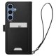 Spigen Wallet \"S\" atverams vāciņš Samsung Galaxy S25+ Melns