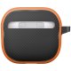 Uniq Clyde Lock maciņš AirPods 4 austiņām oranžs