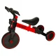 Trike Fix Mini 3-in-1 daudzfunkcionāls līdzsvara velosipēds, sarkans