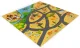 Ecotoys putu paklājiņš bērniem Safari puzle 9 gab. 93x93 cm