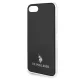 Apple iPhone 8 / 7 / SE (2020) (2022) 4.7\" US Polo Shiny Case Cover (USHCI8TPUBK), Black