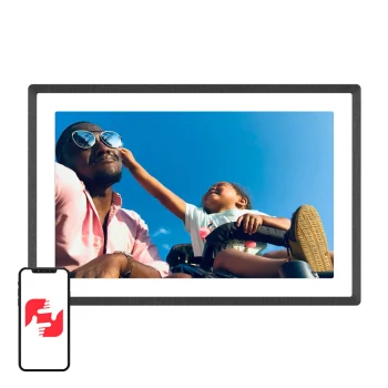 Digitālais foto rāmis Lexar PX-110BLKGLR 11" 2K 32GB Wi-Fi, melns