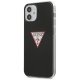 Apple iPhone 12 mini 5.4\'\' Guess Triangle Collection Case Cover (GUHCP12SPCUCTLBK), Black | Telefona Maciņš Vāks...