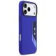 BMW M Silicon Vertical Logo MagSafe Phone Case Cover iPhone 17 Pro Max - Navy Blue
