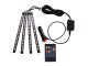 Car Interior RGB LED Strip Lights with Remote Control