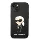 Karl Lagerfeld Silicone Ikonik vāciņš iPhone 14 Plus / 15 Plus - Melns