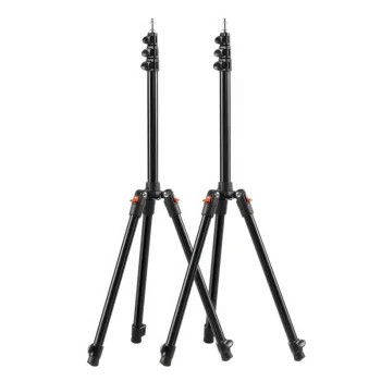 K&F Concept KF34.038S1 2x Light Stand Set - 53 to 200 cm