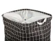 Large Foldable Laundry and Toy Basket with Drawstring Closure, 90L