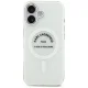 Чехол Karl Lagerfeld IML Karl RSG Logo MagSafe для iPhone 17 — прозрачный
